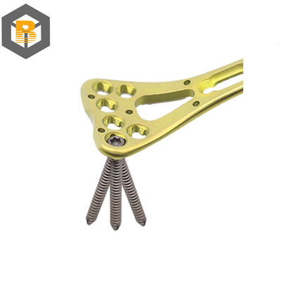 Teil zur Verarbeitung mit CNC-Präzisionsbearbeitung für den Nutzen von Multi-Axial Distal Radius Plum Locking Plate-II