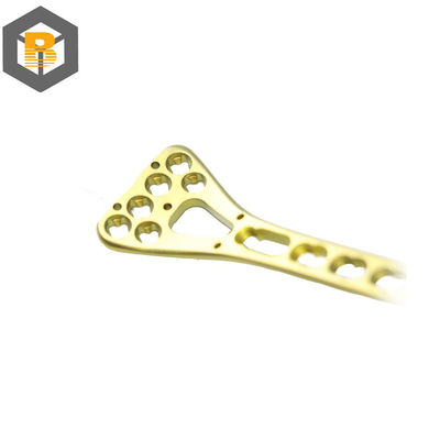 Teil zur Verarbeitung mit CNC-Präzisionsbearbeitung für den Nutzen von Multi-Axial Distal Radius Plum Locking Plate-II