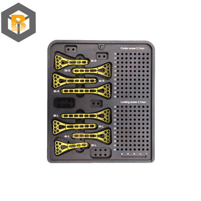 Teil zur Verarbeitung mit CNC-Präzisionsbearbeitung für den Nutzen von Multi-Axial Distal Radius Plum Locking Plate-II