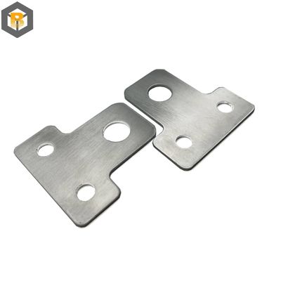 Spezielle hochpräzise Metall-Laser-Schnitt-Blatt-Fabrikation Aluminium-Bräcke Stamping-Teile