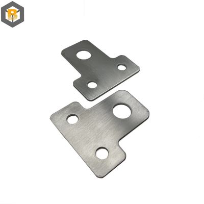 Spezielle hochpräzise Metall-Laser-Schnitt-Blatt-Fabrikation Aluminium-Bräcke Stamping-Teile