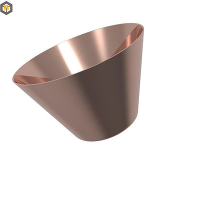 Anodisierte Aluminium-Tiefziehbecher aus Edelstahl