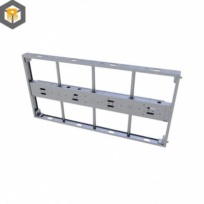 Nach Maßgabe von 2D/3D/Zeichnung Blech-Metall-Fabrikation Stamping Biege-Maschine Teile Edelstahl-Rahmen gemacht