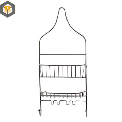 2 Stufe Eisen-Metall-Bad-Ecke Hängende Dusche Caddy Custom durch 2D / 3D / Zeichnen Ersatzteil
