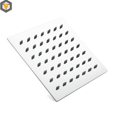 Custom von 3D Edelstahl Große Düse Badezimmer Regen Dusche Kopf für hohen Druck