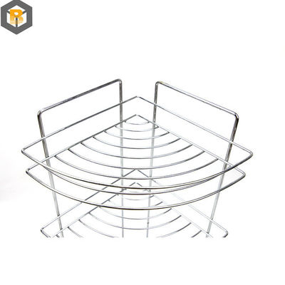 Custom 2D/3D Zeichnung Badezimmerwerkzeuge 3 Stufe Dusch Lagerregal Ecke Stehende Handtuch-Caddy