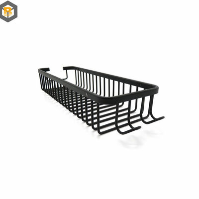 2D-Druck-Dusche Caddy Schwarz Rostdicht Wasserdicht Regal Körbe Starke Ladekapazität
