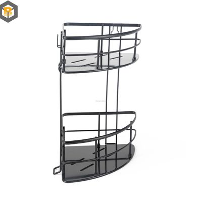 Wandmontierte selbstklebende Draht Ecke Dusche Caddy Ersatzteil nach 2D / 3D / Zeichnung