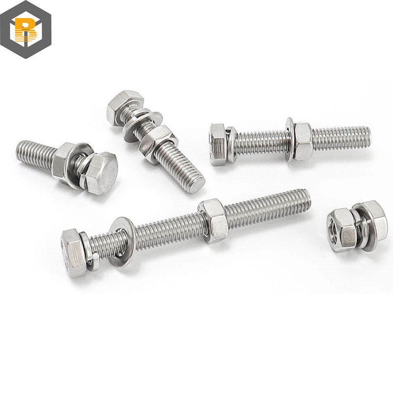 Nach Maßgabe von 2D/3D/Zeichnung Super Legierung Stahl 25cr/2mova/B16 Hex Head Bolt Maschine Teil