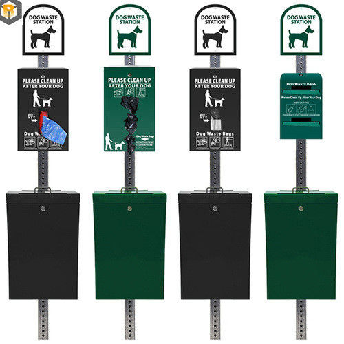 Anpassung von Edelstahl-Haustier Abfallstation Post Hund Poop Tasche Dispenser Station Metallverarbeitung Maschine Teil